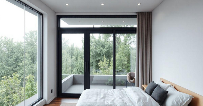 Porta de Vidro de Correr para Quarto: Estilo e Funcionalidade