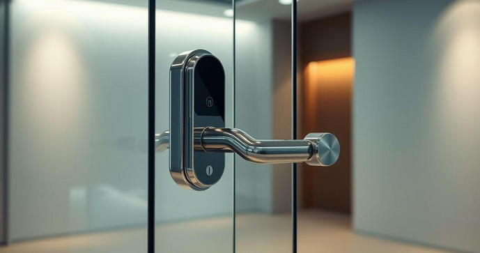 Fechadura Eletrônica para Porta de Vidro: Segurança e Conveniência