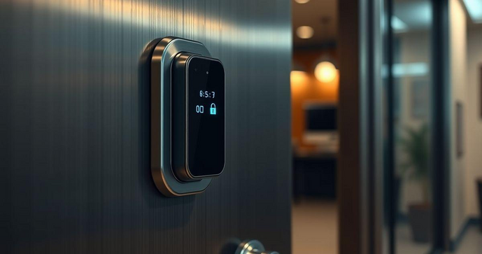 Fechadura eletrônica digital biométrica: segurança e tecnologia em sua porta