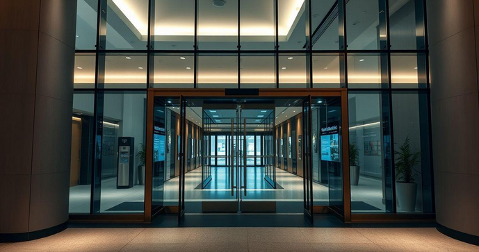 Porta de vidro automática preço: descubra quanto investir na modernização do seu espaço
