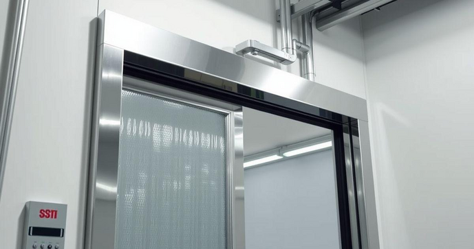 Melhore a Segurança com Automatização de Porta de Aço
