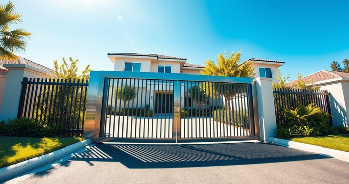 Portões basculantes automáticos: descubra as vantagens e como escolher o ideal para sua casa
